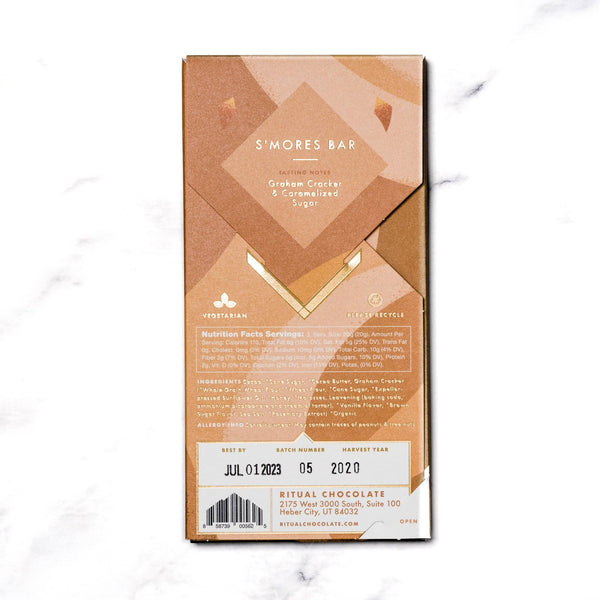 S’mores 70% Cacao | Chocolate Bar - Miller Box Co.