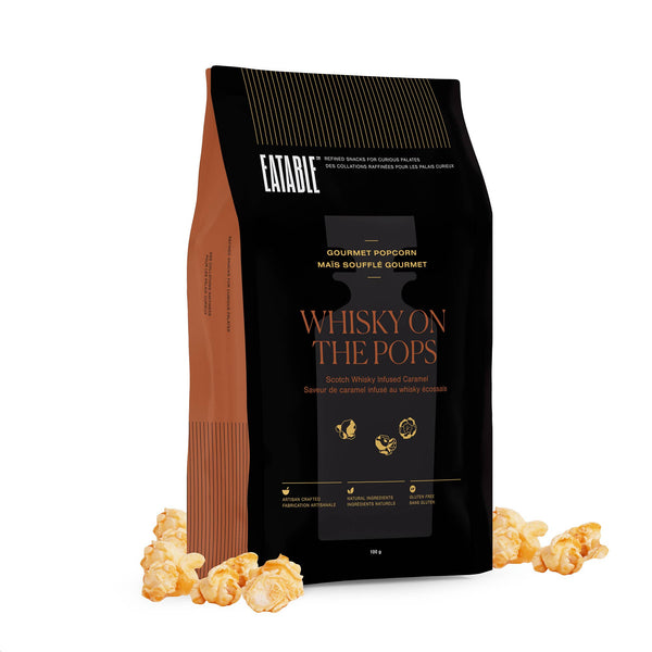 Whisky on the Pops | Alcohol Infused Gourmet Popcorn - Miller Box Co.
