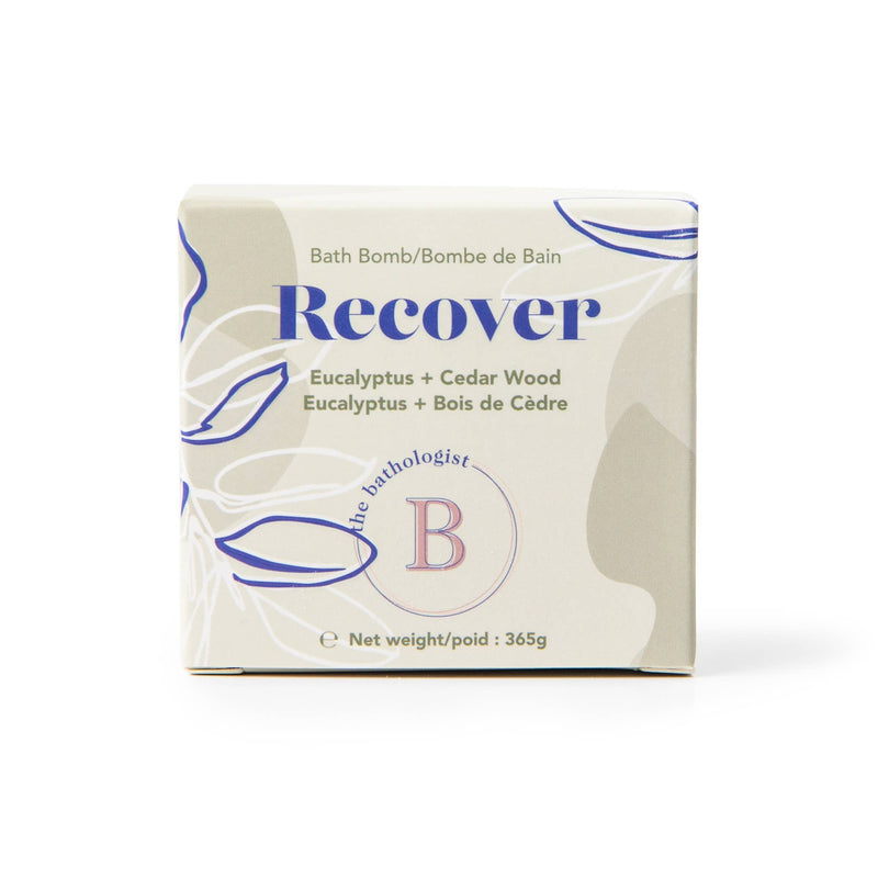Recover Eucalptus + Cedar Wood Bath Bomb - Miller Box Co.