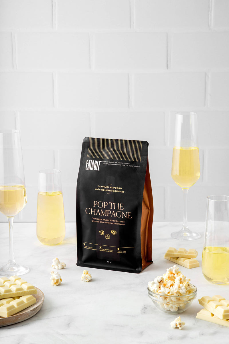 Pop The Champagne Gourmet Popcorn - Miller Box Co.