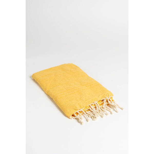 Fouta Towel Mustard | Miller Box Co.